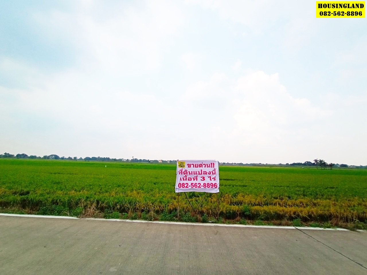 ขายที่ดินทำเลทอง ซอยคลองห้าซอยตะวันตก 58 ถนนเลียบคลองห้า ตำบลคลองห้า อำเภอคลองหลวง จังหวัดปทุมธานี 